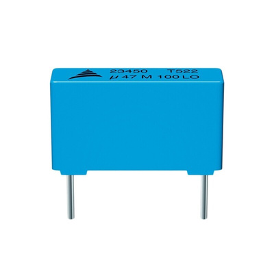 EPCOS B32522 Polyester Film Capacitor, 250V dc, ±5%, 220nF, Through Hole