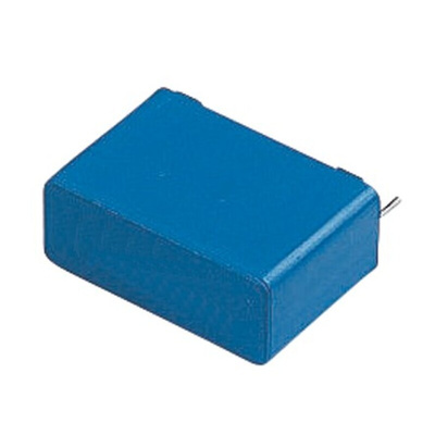 EPCOS B32523 Polyester Film Capacitor, 63 V ac, 100 V dc, ±5%, 4.7μF, Through Hole