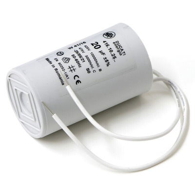Ducati Energia 4.16.10 Polypropylene Film Capacitor, 450V ac, ±5%, 20μF, Plug In