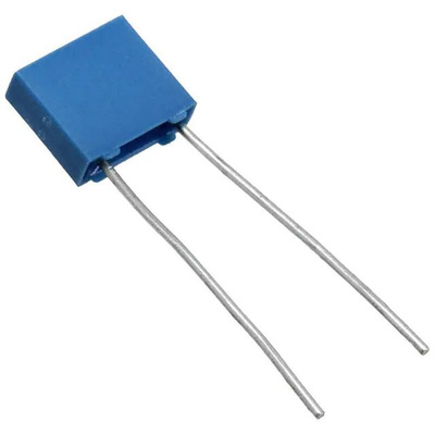 EPCOS B32520 Polyester Capacitor (PET), 63V dc, ±10%, 1μF, Through Hole