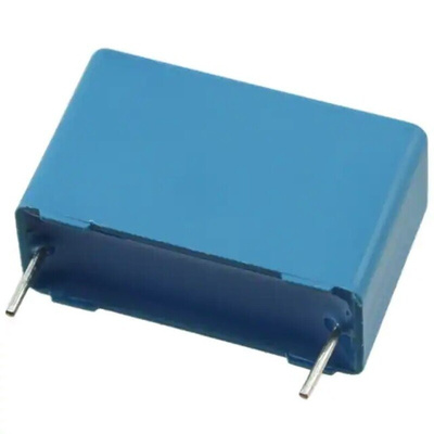 EPCOS B32523 Polyester Capacitor (PET), 63V dc, ±10%, 22μF, Through Hole