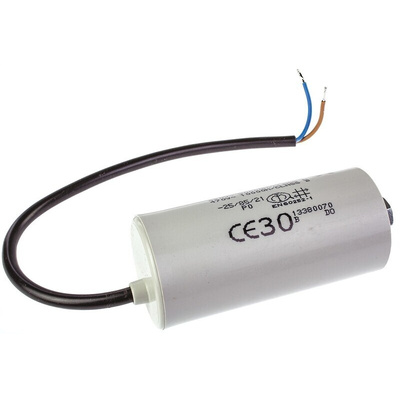 KEMET C27 Metallised Polypropylene Film Capacitor, 470V ac, ±5%, 30μF, Chassis Mount