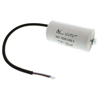 KEMET C27 Metallised Polypropylene Film Capacitor, 470V ac, ±5%, 35μF, Chassis Mount