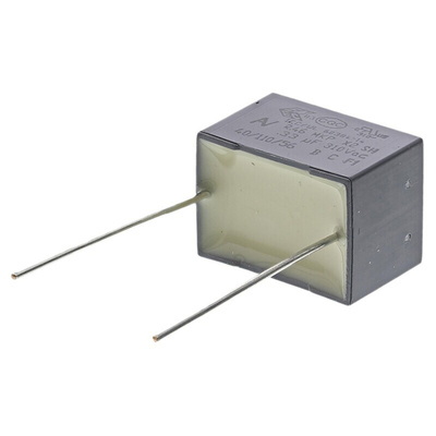 KEMET R46 Polypropylene Film Capacitor, 310V ac, ±10%, 330nF, Through Hole