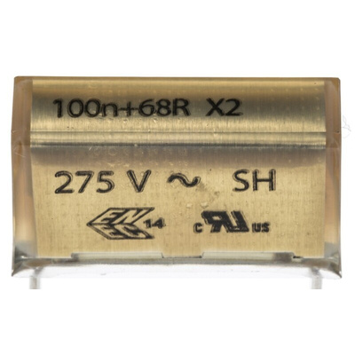 KEMET P409 Paper Capacitor, 275V ac, ±20%, 100nF, Through Hole