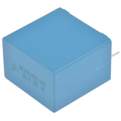 EPCOS B32674 Polypropylene Capacitor PP, 300 V dc, 450 V dc, ±10%, 10μF, Through Hole