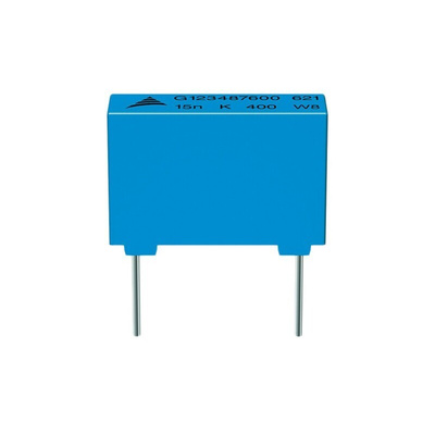 EPCOS B32620 Polypropylene Film Capacitor, 1kV dc, ±5%, 2.2nF, Through Hole