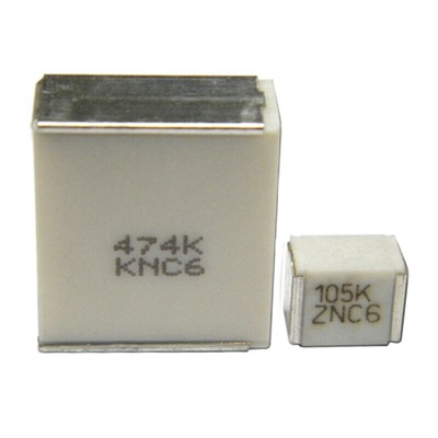 KEMET LDE Polyethylene Naphthalate Film Capacitor, 40 V ac, 63V dc, ±10%, 100nF, Surface Mount