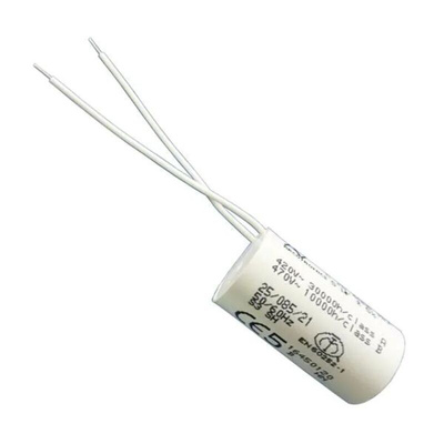KEMET C28 Polypropylene Film Capacitor, 470V ac, ±5%, 10μF, Cable Mount