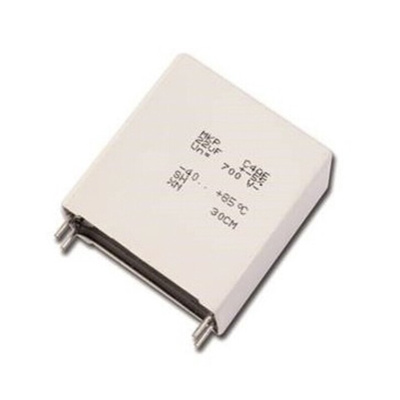 KEMET C4AQ Metallised Polypropylene Film Capacitor, 1.1kV dc, ±5%, 30μF