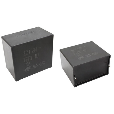 Vishay F340X1 Polypropylene Film Capacitor, 480V ac, ±20%, 1.5μF, Through Hole