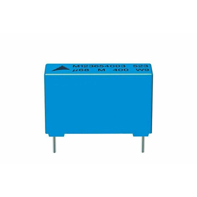 EPCOS B32523 Polyester Film Capacitor, 160 V ac, 250 V dc, ±10%, 2.2μF, Through Hole