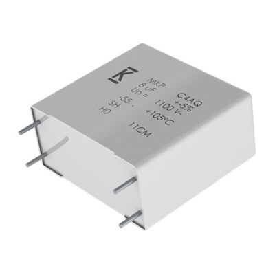 KEMET C4AQ Polypropylene Capacitor PP, 1.1kV dc, 5%, 10μF