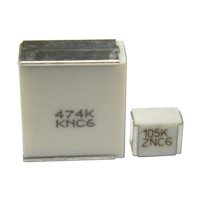 KEMET LDE Polyethylene Naphthalate Film Capacitor, 40 V ac, 50V dc, ±10%, 3.3μF, Surface Mount