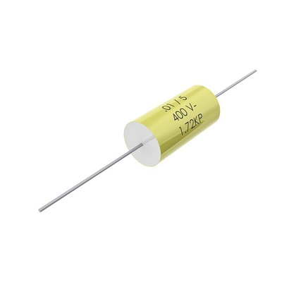 KEMET A72 Polypropylene Film Capacitor, 500 V ac, 2000 V dc, ±10%, 1nF, Through Hole