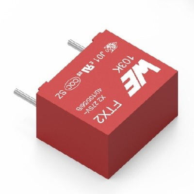 Wurth Elektronik WCAP-FTXX Film Capacitor, 310V ac, ±10%, 470nF, Through Hole