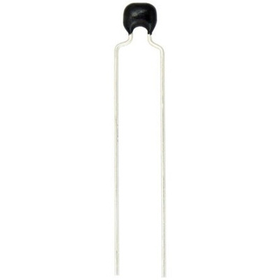 Vishay 1μF Multilayer Ceramic Capacitor MLCC, 50V dc V, ±10% , Through Hole