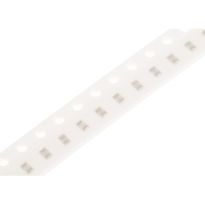 KEMET 22pF Multilayer Ceramic Capacitor MLCC, 50V dc V, ±5% , SMD