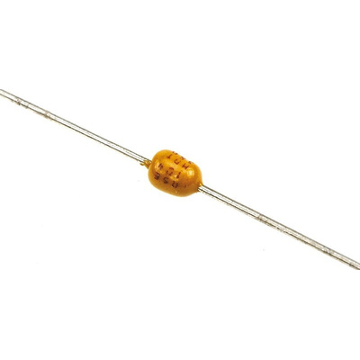 AVX 100nF Multilayer Ceramic Capacitor MLCC 50V dc ±20% Z5U Dielectric SA10 Through Hole, Max. Temp. +85°C