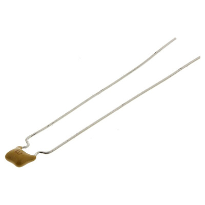 KYOCERA AVX 10nF Multilayer Ceramic Capacitor MLCC, 100V dc V, ±10% , Through Hole