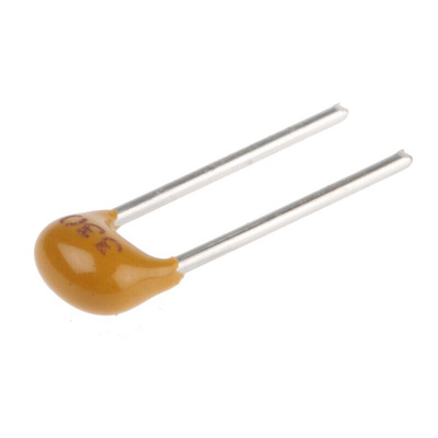 KEMET 33pF Multilayer Ceramic Capacitor MLCC, 200V dc V, ±5% , Through Hole