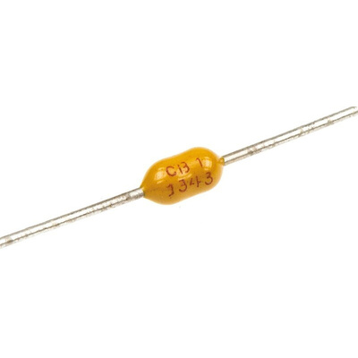 KEMET 100nF Multilayer Ceramic Capacitor MLCC, 50V dc V, ±20% , Axial