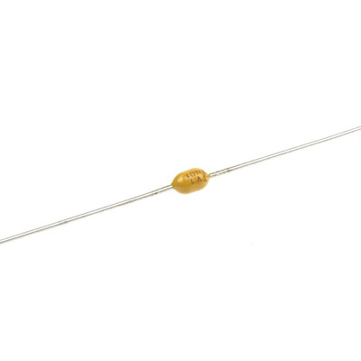 KEMET 100nF Multilayer Ceramic Capacitor MLCC, 50V dc V, ±10% , Axial