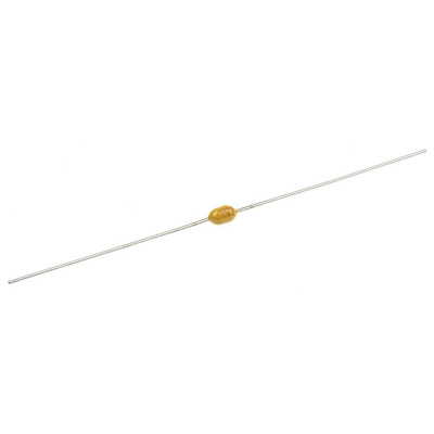 KEMET 100nF Multilayer Ceramic Capacitor MLCC, 50V dc V, ±10% , Axial