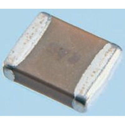 KEMET 100nF Multilayer Ceramic Capacitor MLCC, 100V dc V, ±10% , SMD