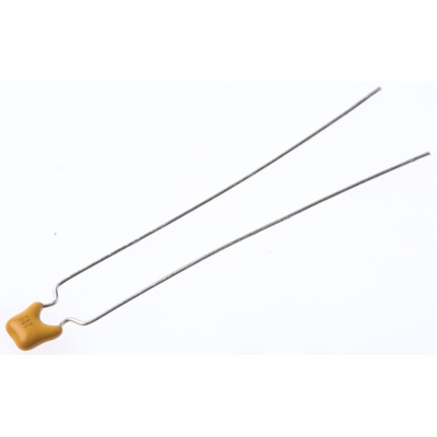 KYOCERA AVX 15pF Multilayer Ceramic Capacitor MLCC, 100V dc V, ±5% , Through Hole