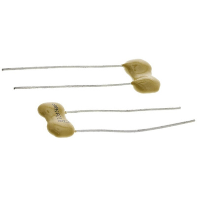 Cornell-Dubilier 10pF Mica Capacitor 500V dc ±0.5pF Tolerance, CD15
