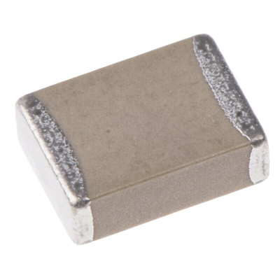 Vishay 1μF Multilayer Ceramic Capacitor MLCC, 50V dc V, ±10% , SMD