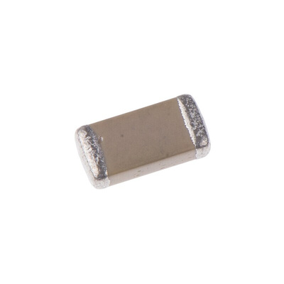 Yageo 10nF Multilayer Ceramic Capacitor MLCC, 50V dc V, ±10% , SMD
