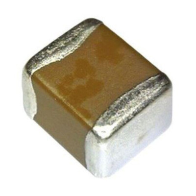 Yageo 100nF Multilayer Ceramic Capacitor MLCC, 10V dc V, ±10% , SMD