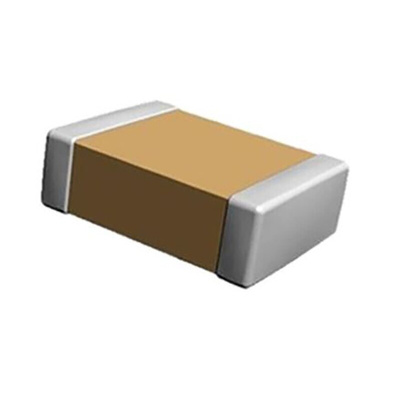 KEMET 1μF Multilayer Ceramic Capacitor MLCC, 100V dc V, ±10% , SMD