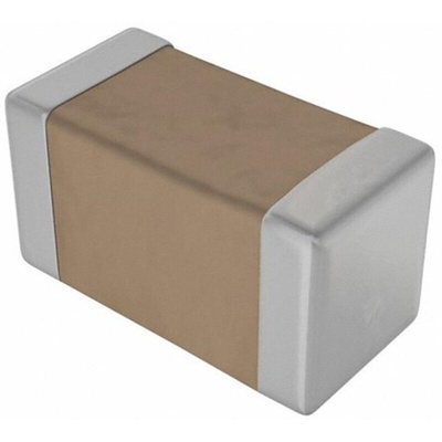 KYOCERA AVX 10nF Multilayer Ceramic Capacitor MLCC, 200V dc V, ±5% , SMD
