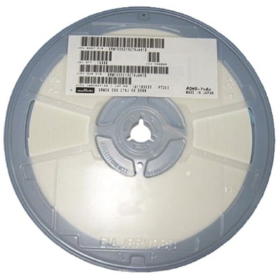 Murata 1pF Multilayer Ceramic Capacitor MLCC, 50V dc V, ±0.25pF , SMD