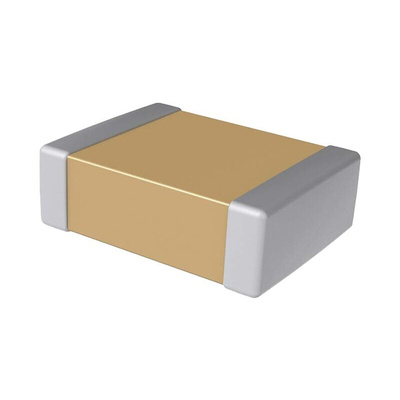 KEMET 22μF Multilayer Ceramic Capacitor MLCC, 6.3V dc V, ±10% , SMD