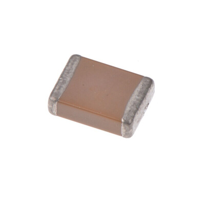 KEMET 1μF Multilayer Ceramic Capacitor MLCC, 50V dc V, ±10% , SMD