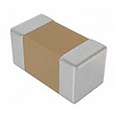 KEMET 470pF Multilayer Ceramic Capacitor MLCC, 100V dc V, ±5% , SMD