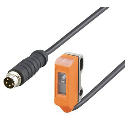 ifm electronic Through Beam Photoelectric Sensor, Block Sensor, >3 m Detection Range