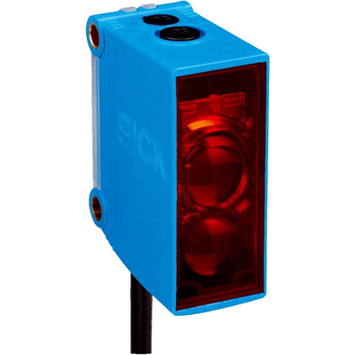 Sick Retroreflective Photoelectric Sensor, Block Sensor, 12 m Detection Range