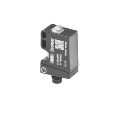 Baumer Light Barrier Photoelectric Sensor, Block Sensor, 300 mm Detection Range