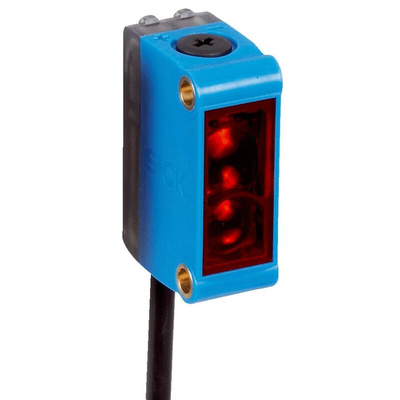 Sick Background Suppression Photoelectric Sensor, Block Sensor, 5 mm → 250 mm Detection Range