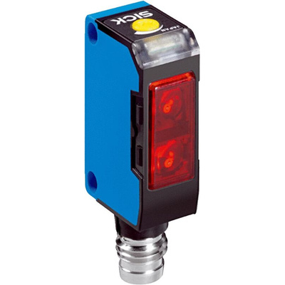 Sick Background Suppression Photoelectric Sensor, Block Sensor, 2 mm → 100 mm Detection Range