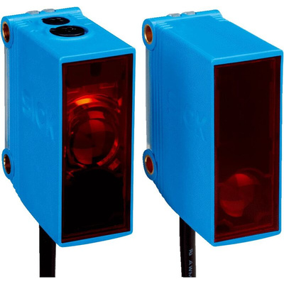 Sick Through Beam Photoelectric Sensor, Block Sensor, 0 → 40 m Detection Range