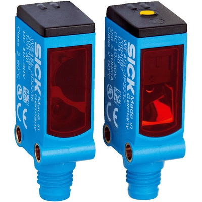Sick Through Beam Photoelectric Sensor, Block Sensor, 0 → 60 m Detection Range