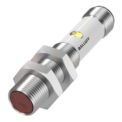 BALLUFF Diffuse Photoelectric Sensor, Barrel Sensor, 25 mm Detection Range
