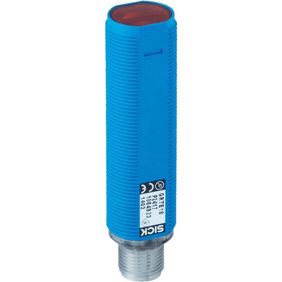 Sick Proximity Photoelectric Sensor, Cylindrical Sensor, 3 → 350 mm Detection Range