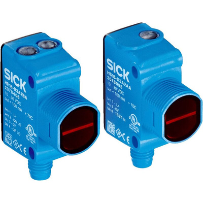 Sick Through Beam Photoelectric Sensor, Barrel Sensor, 0 → 25 m Detection Range